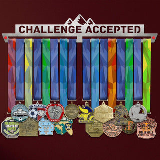 Challenge Accepted Medal Hanger Display v2 Victory Medal Hangers®