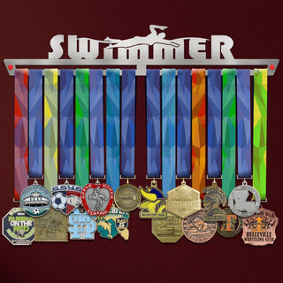 Swimmer Medal Hanger Display V2 Victory Medal Hangers®