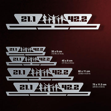 21.1 - 42.2 Medal Hanger Display Victory Medal Hangers®