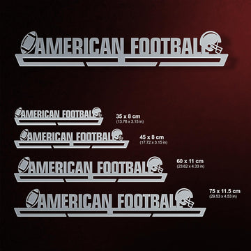 American Football Medal Hanger Display V2 Victory Medal Hangers®