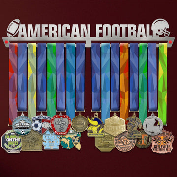American Football Medal Hanger Display V2 Victory Medal Hangers®