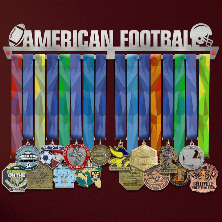 American Football Medal Hanger Display V2 Victory Medal Hangers®