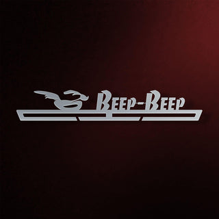 Beep Beep Running Medal Hanger Display