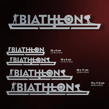 Biathlon Medal Hanger Display-Medal Display-Victory Hangers®