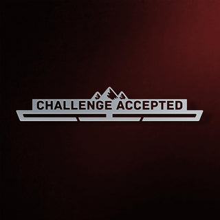 Challenge Accepted Medal Hanger Display V2