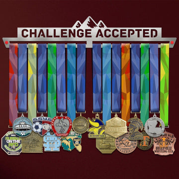 Challenge Accepted Medal Hanger Display v2 Victory Medal Hangers®