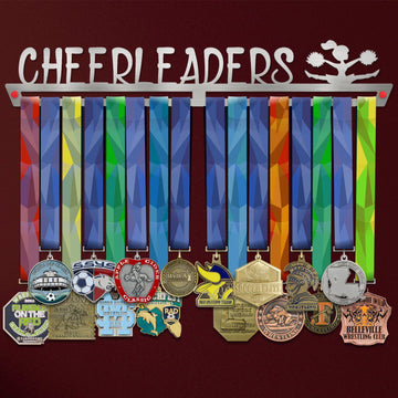 Cheerleaders Medal Hanger Display Victory Medal Hangers®