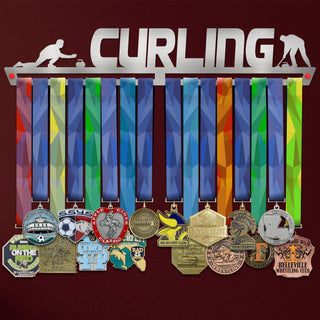 Curling V2 Medal Hanger Display Victory Medal Hangers®