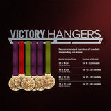 Fear No Distance Medal Hanger Display FEMALE-Medal Display-Victory Hangers®