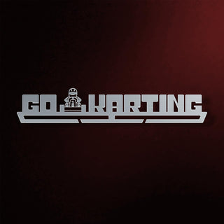 Go Karting Medal Hanger Display