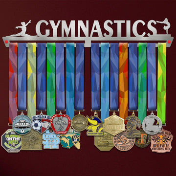 Gymnastics Medal Hanger Display FEMALE V1 Victory Medal Hangers®