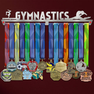 Gymnastics Medal Hanger Display FEMALE V2-Medal Display-Victory Hangers®