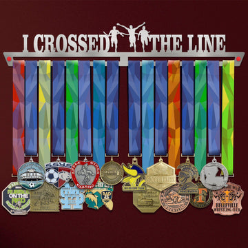 I Crossed The Line Medal Hanger Display V1 Victory Medal Hangers®