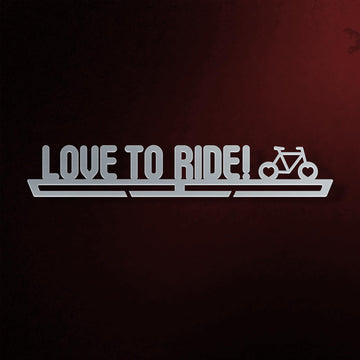 Love To Ride Medal Hanger Display-Medal Display-Victory Hangers®