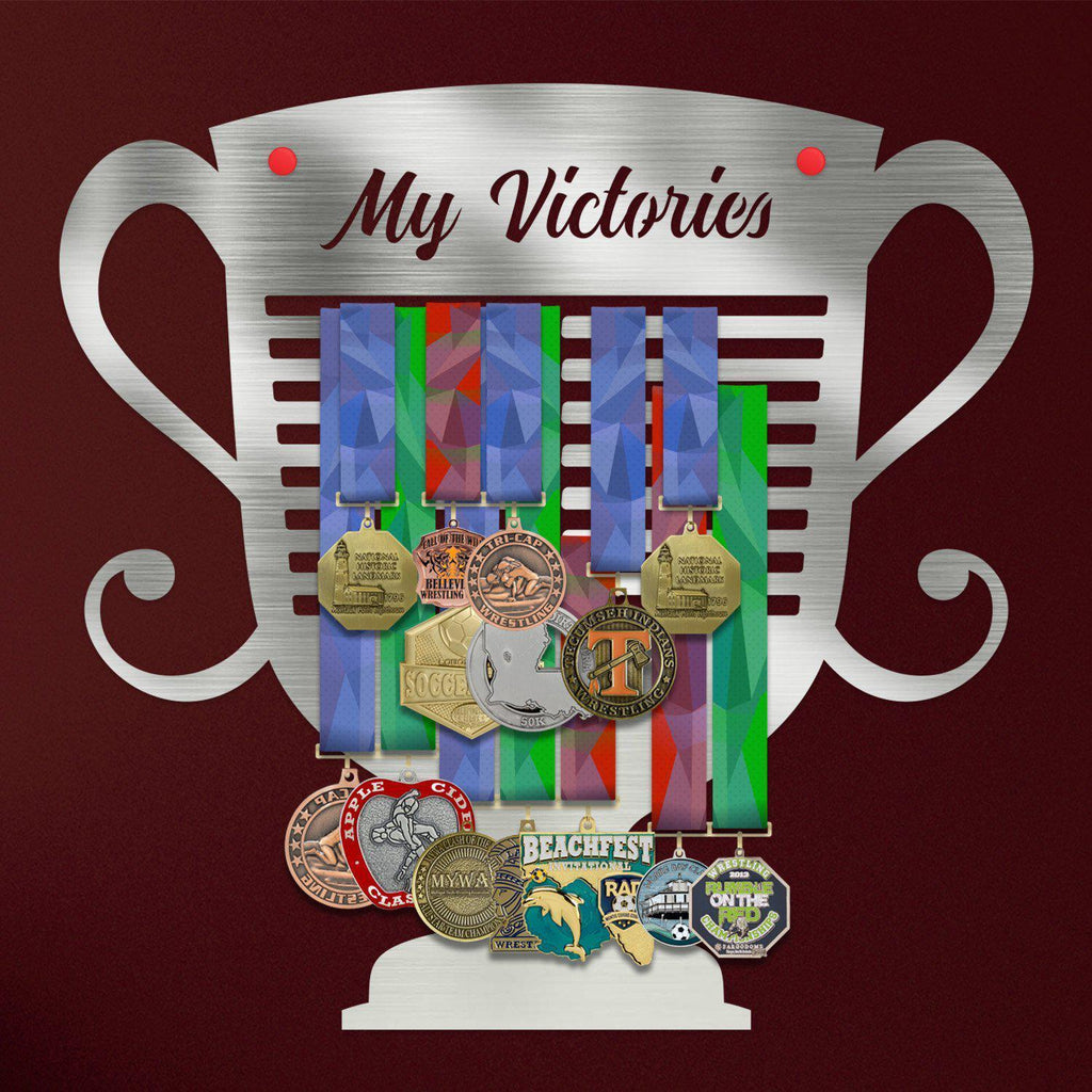 My Victories Trophy Medal Hanger V2-Medal Display-Victory Hangers®