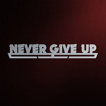 Never Give Up Medal Hanger Display Victory Medal Hangers®