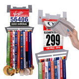 Race Bib Holder + Medal Hanger Display Rack V2-Medal Display-Victory Hangers®