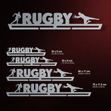 Rugby Medal Hanger Display-Medal Display-Victory Hangers®
