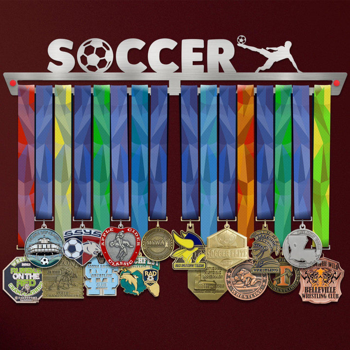 Soccer Medal Hanger Display Victory Medal Hangers®