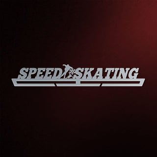 Speed Skating Medal Hanger Display