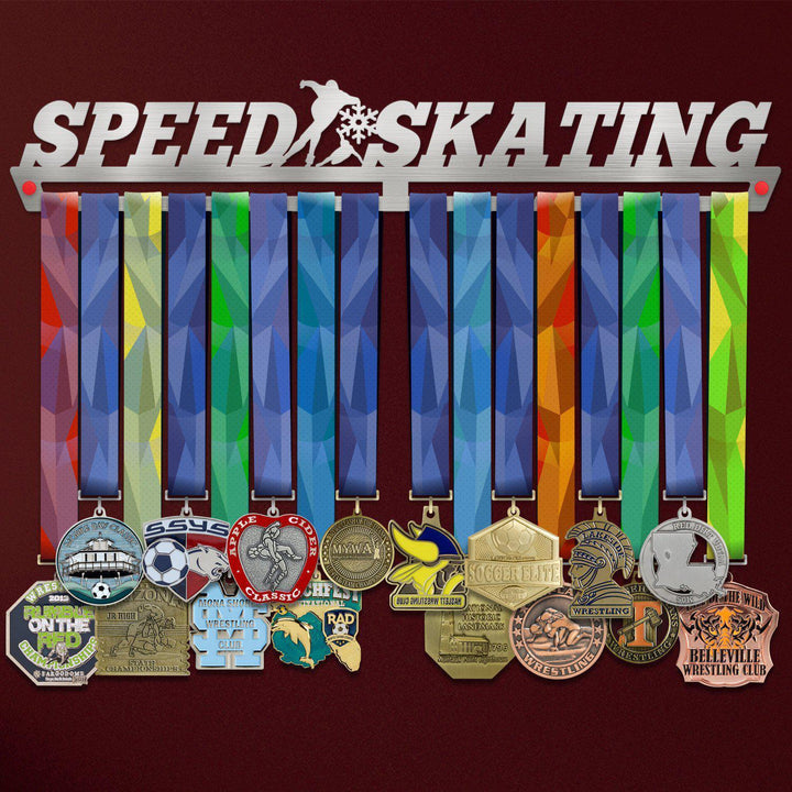 Speed Skating Medal Hanger Display Victory Medal Hangers®