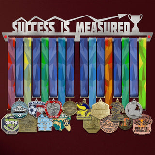 Success Is Measured Medal Hanger Display | Medal Holder Victory Medal Hangers®