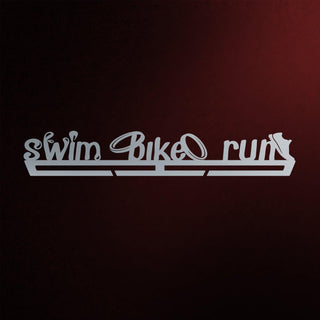 Swim Bike Run Medal Hanger Display V2