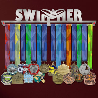 Swimmer Medal Hanger Display V1 Victory Medal Hangers®