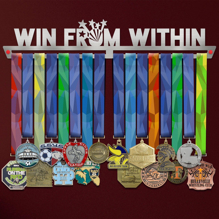 Win From Within Medal Hanger Display Victory Medal Hangers®