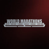 World Marathons Majors Medal Hanger Display Rack V1-Medal Display-Victory Hangers®