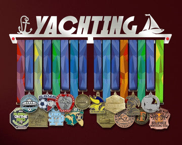 Yachting V2 Medal Hanger Display Victory Medal Hangers®